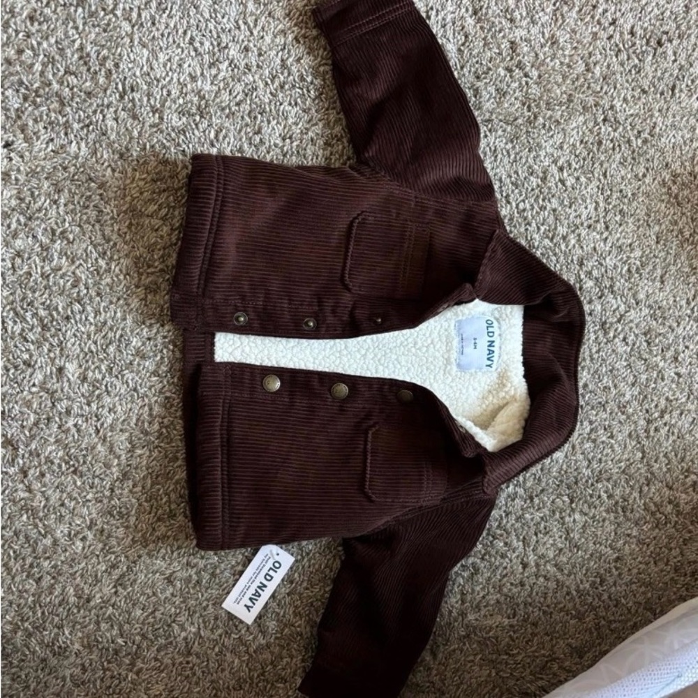 Old Navy Kids Brown Corduroy Jacket
